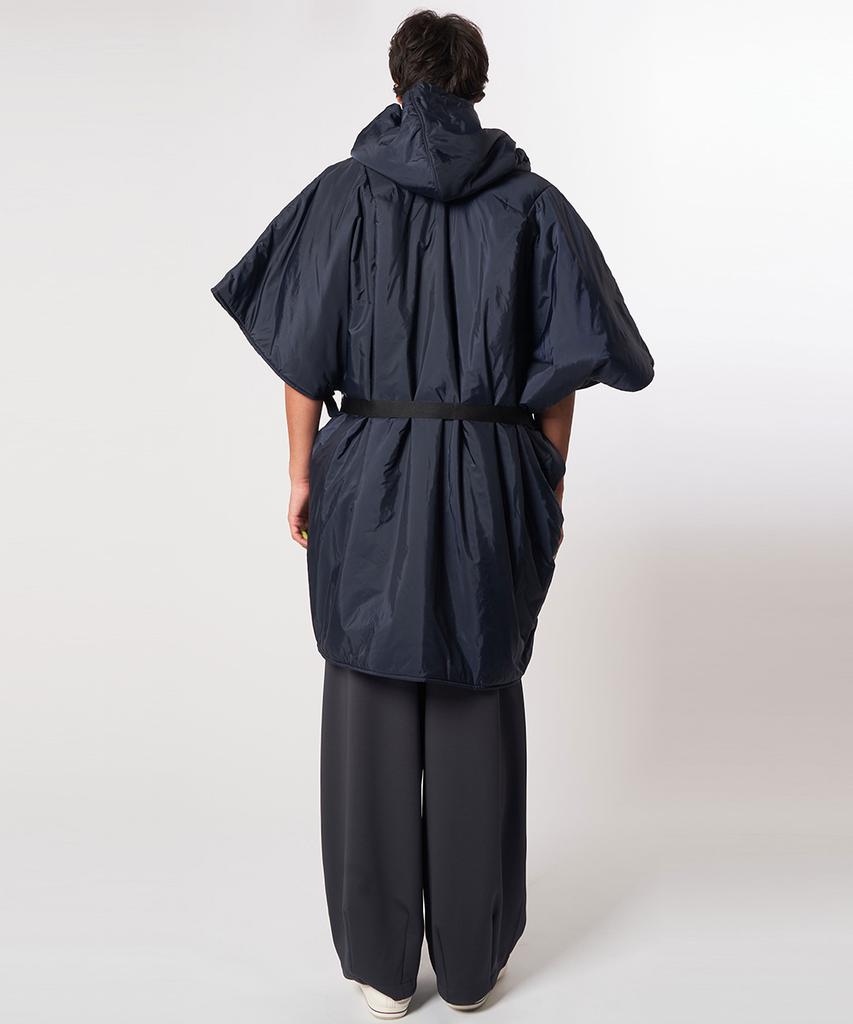 Athplatform Au32Ot08 Hoodie Poncho_Navy