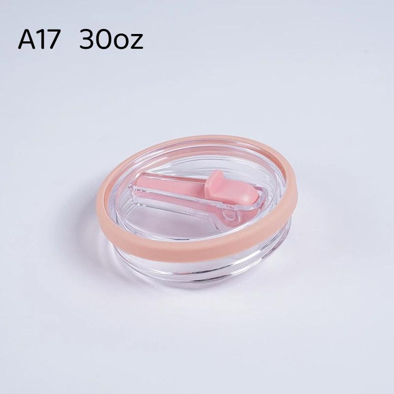 Flip Straw Leak Proof Lid Replacement 1Pcs Fits 30oz 40oz Stanley Cups Food Grade Material Accessory for Daily Commute Use