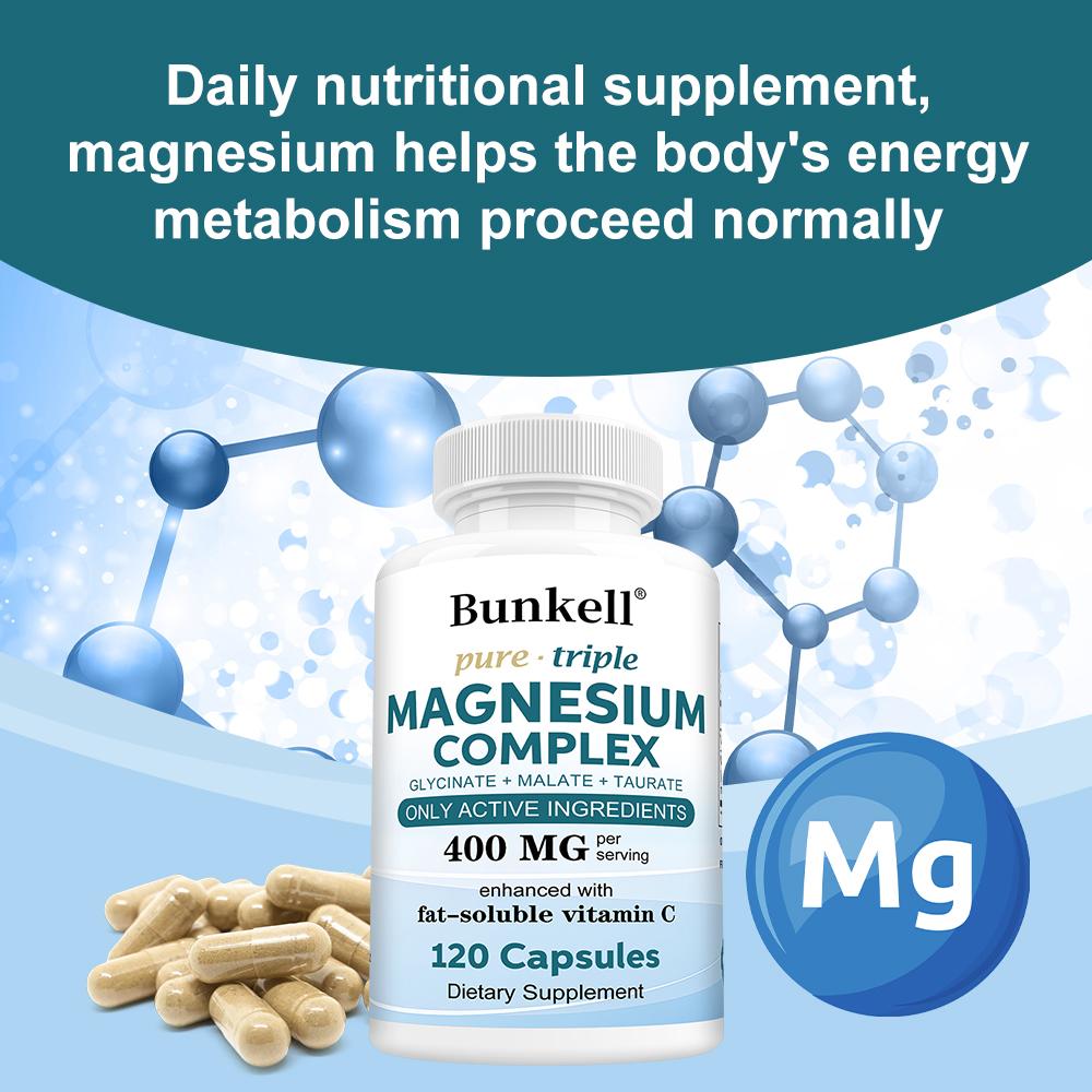 Magnesium Complex Supplement, 120 Capsules