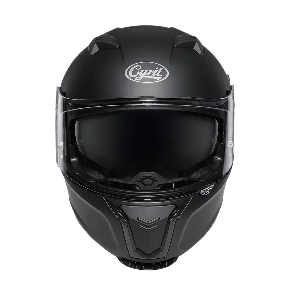 Flip Up Motorcycle Helmet with Sunglasses Visor Dual Lens Full Face Moto Helmet Cyril Motorcycle Helmets Motorcycle Equipments
