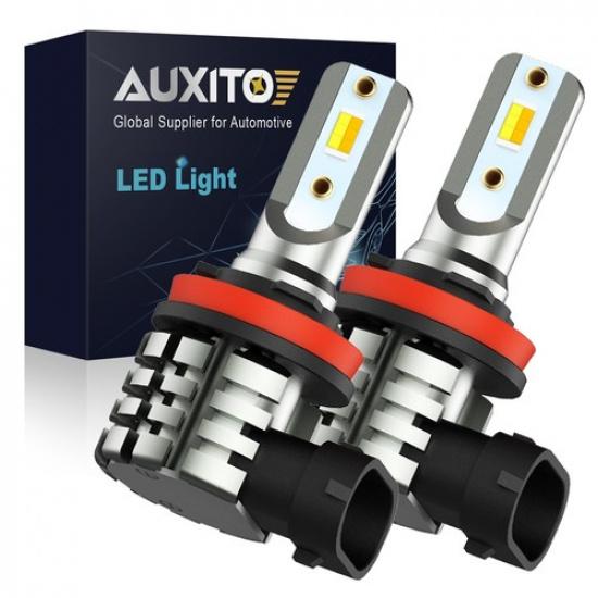 LED Bulb H11 H6 H8 Headlight Low Beam Fog Light Bright White Yellow Dual Colors