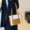 Big bag women's bag  new tote bag women's large-capacity work commuter bag textured shoulder bag