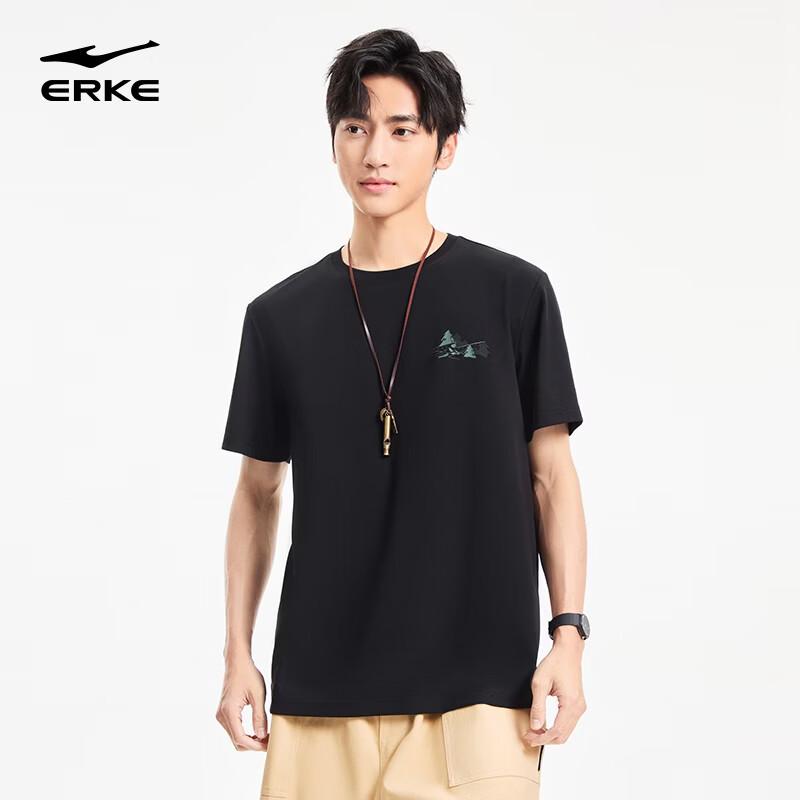 Erke Men's Casual Outdoor Antibacterial T-Shirt