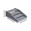 Premium Cat Litter Box Step Detachable 4 Steps Ramp with Filter Function Double Layer for Cat Litter Control