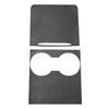 For Tesla Model3-Y Suede Flip Fur Water Cup Center Control Shifter Panel Sticker Protection Patch Parts Kit