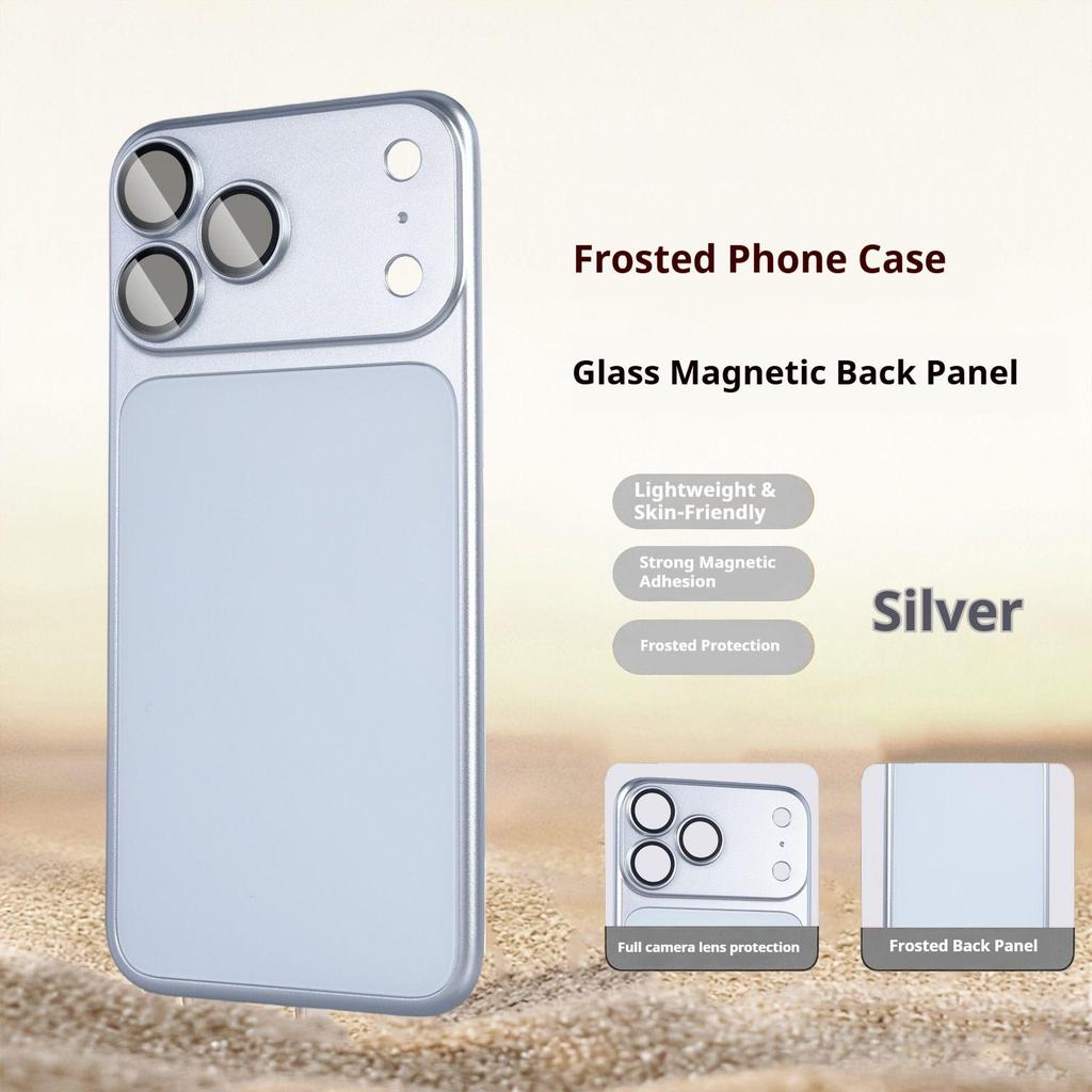 Instantly Change To 17 Pro Max for IPhone 16 15 14 13 12 Pro Max for Magsafe for IPhone 17 Pro Max Slim AG Back Sticker Cover