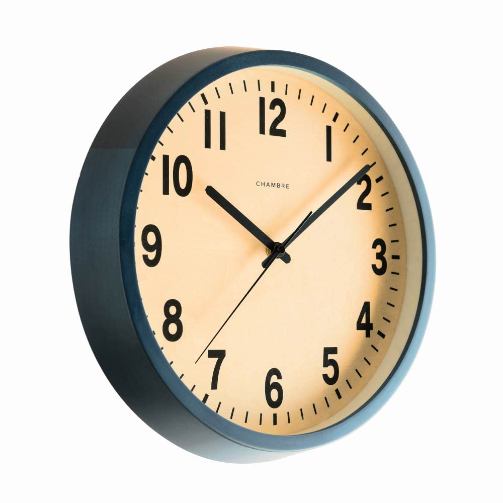 Interzero CHAMBRE PUBLIC CLOCK Clock NAVY X D50mm Radio-Controlled CH-027NVR Approx. 306