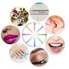 100/500Pcs Crystal Micro Applicator Brush for Eyelash Extension, Micro Cotton Swabs, Lips Mascara Wands Pink Microbrush LAUKISS