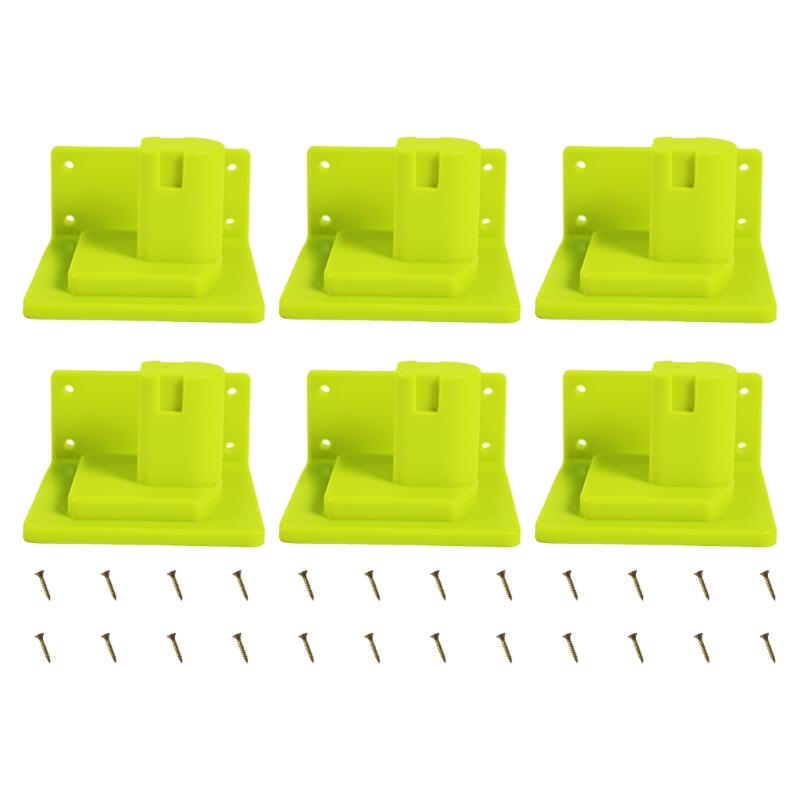Tool Mount Holder Plastic Wall Mount Electric Tool Compatible Heavy Duty Battery Dock Holder Hanger for 18V Battery