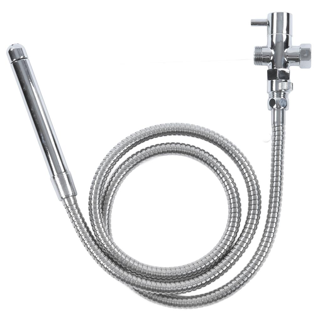 G1/2 Haushalts-Duschkonverterschlauch Edelstahl-Klistier-Aufsatzschlauch zur Körperreinigung