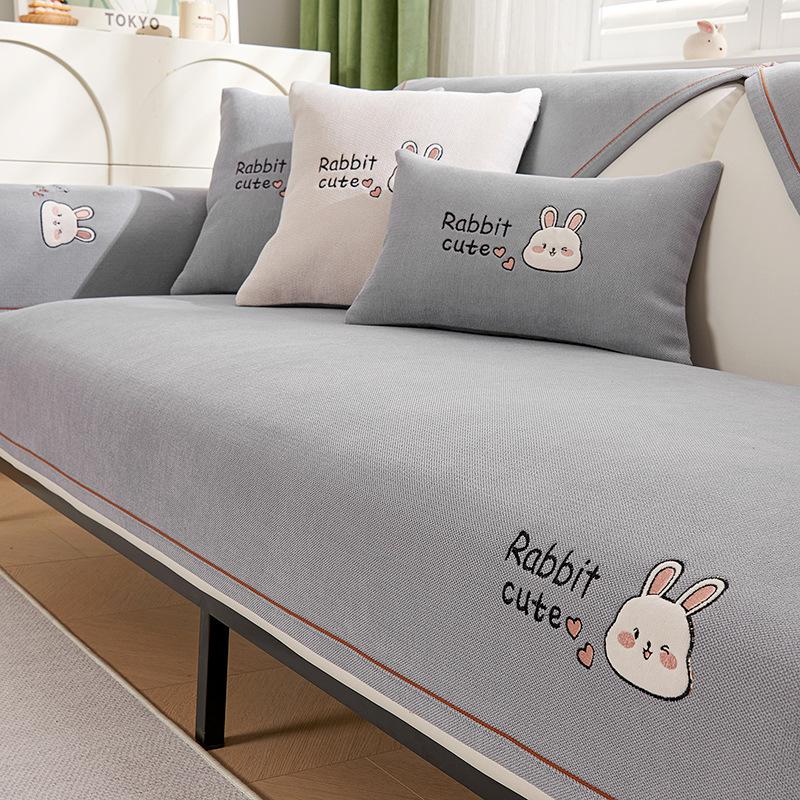 Strictly Selected Chenier Cartoon Sofa Cushion, Universal Non-Slip Sofa Cover Cover For All Seasons, New Seat Cushion Backrest Cover
