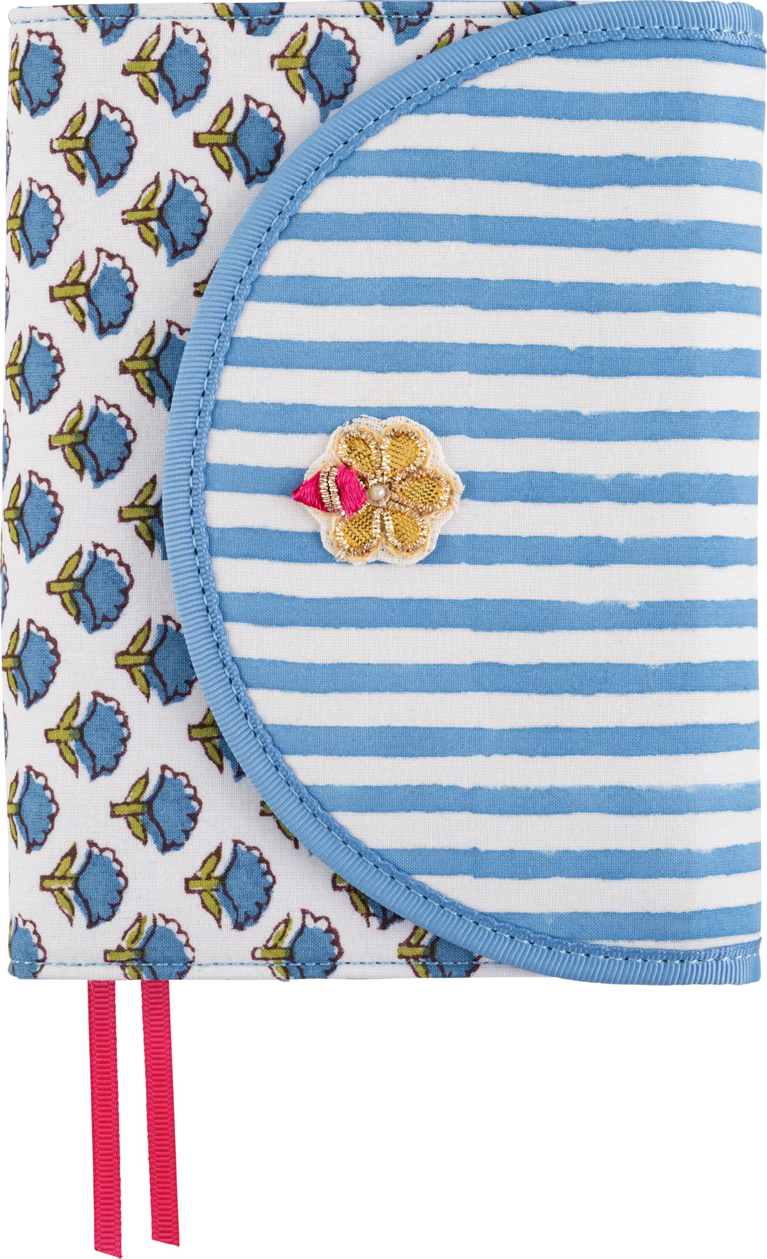 

Hobonichi Techo Original Notebook Cover Phoolon (A6) (Little Flower) синій
