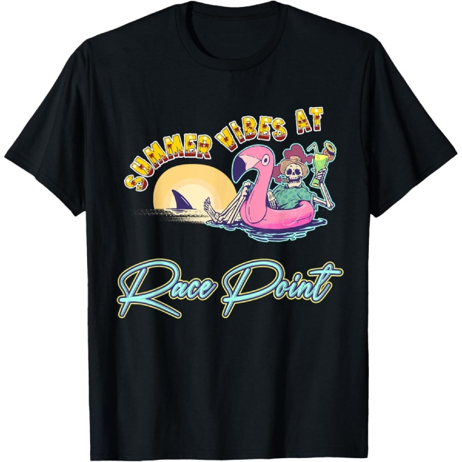 Summer Vibes At Race Point Summer Beach Waves T-Shirt S