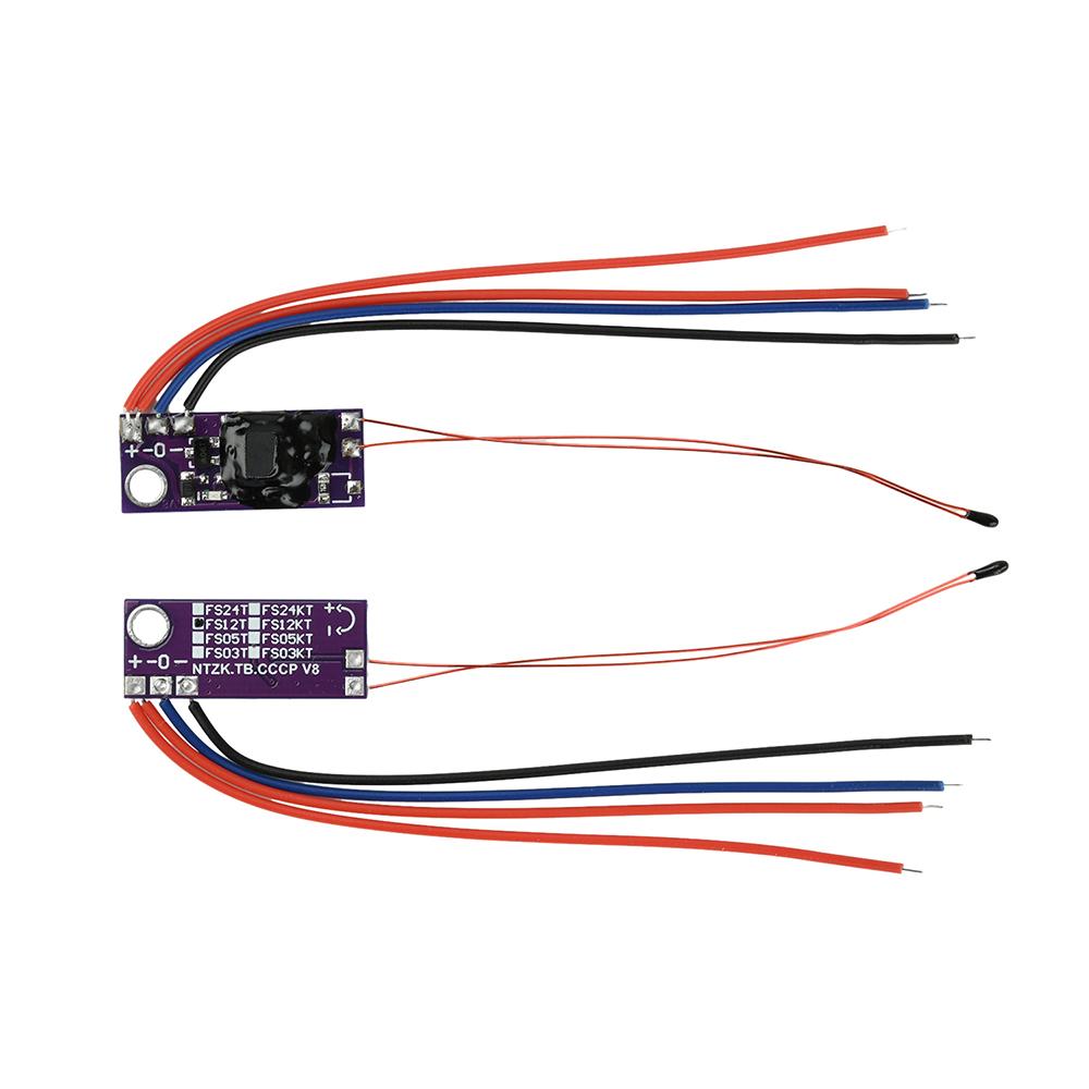 DC 5V 12V Speed Controller Fan Speed Governor 2 Wire 3 Wire Computer Temperature Control Switch for PC CPU Cooler Fan