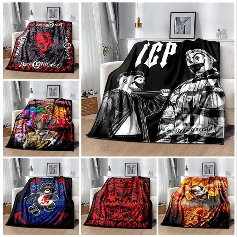 Insane Clown Posse Band ICP Juggalo Faygo Blanke,Can Also Be Used As A Bed Sheet,bath Towel,knee or Nap Car Office Sofa Blankets