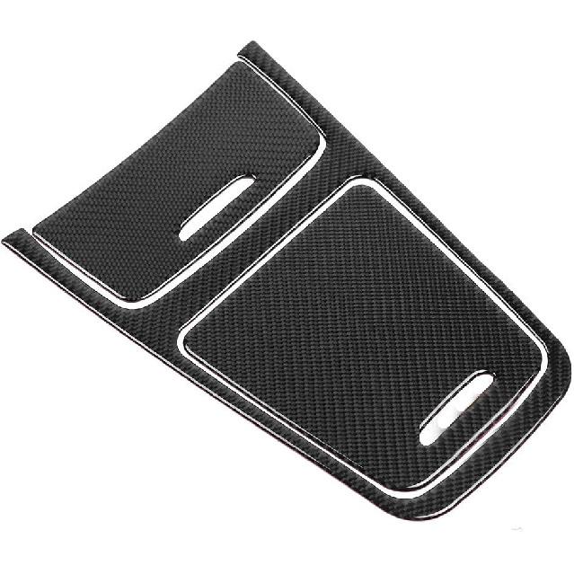 cla 250 accessories,Center Console Auto Panel Trim,Carbon Fiber Central Control Panel Cover Trim Replacement for A Class CLA GLA 2013 2019 Left Drive