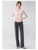 Full-Zip Yoga Suit with Pockets: Slimming Long Sleeve Top for Running & Fitness