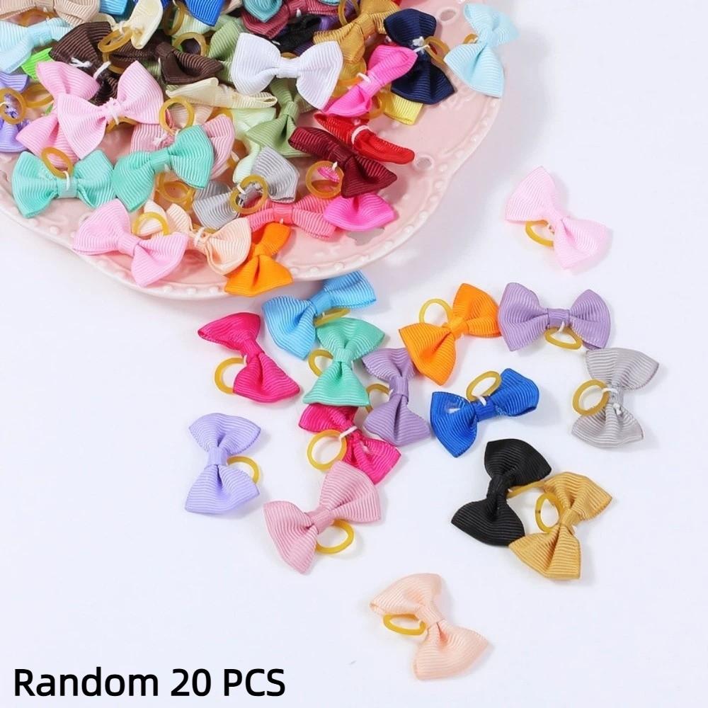 10/20/30pcs Pet Dog Grooming Hair Bows Hairpin Small Puppy Hair Bows Solid Color Pet Hair Accessories Pet Hair Ties Daily Use