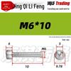 201 Stainless Steel Hex Socket Head Cap Screws M3-M27, Fully Threaded