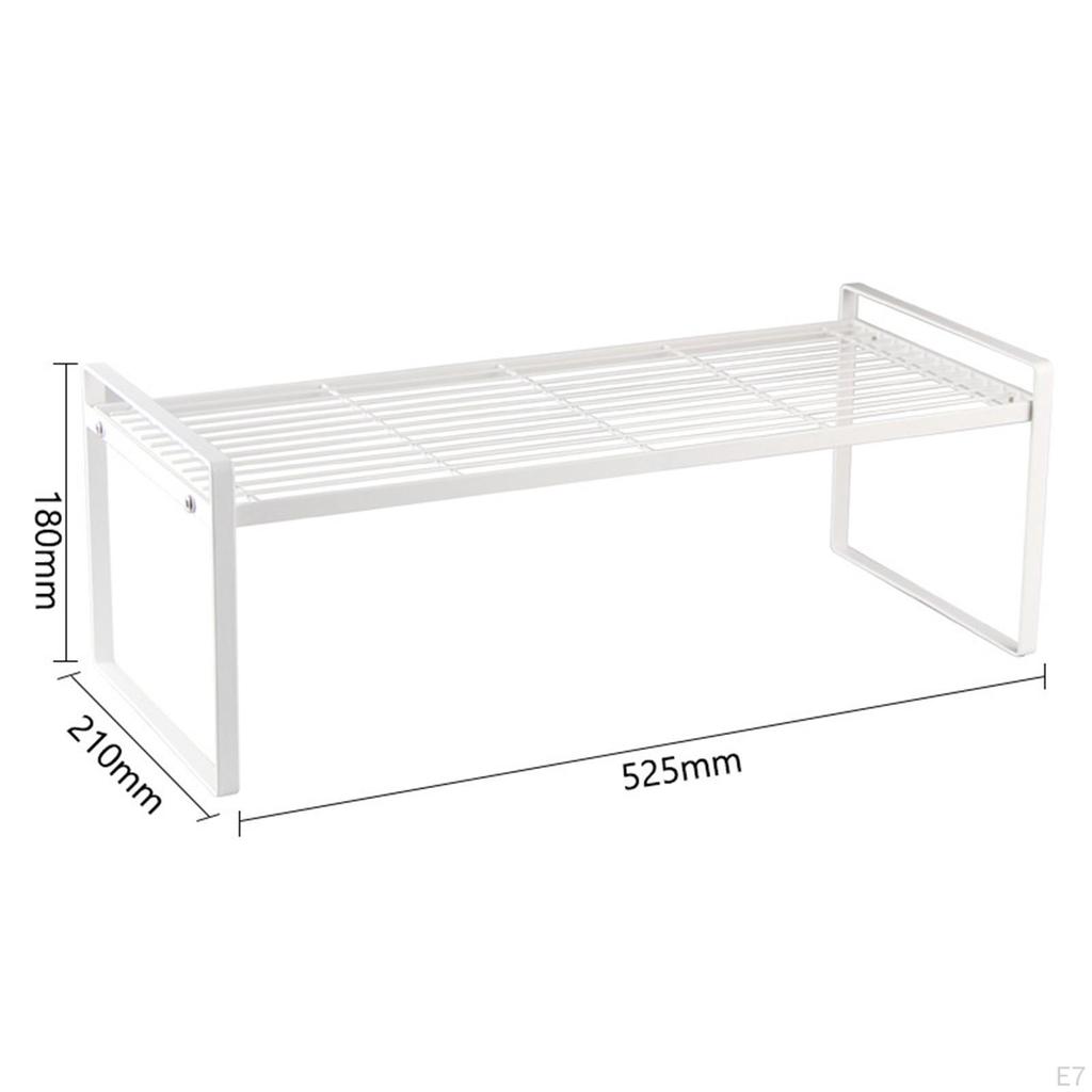 Compact Spice Holder, Utensil Drying Stand, Kitchen Organizer, Slip-Resistant Dish Rack