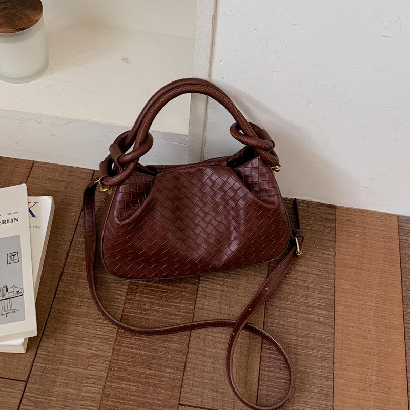 Handbag - Shoulder-slung Bucket Bag - Hand-held Vegetable Basket Bag - Handbag