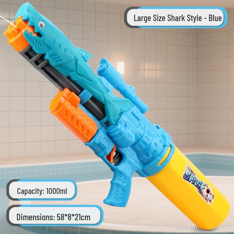 Kids’ XL High-Pressure Gatling Water Gun for Beach Battles