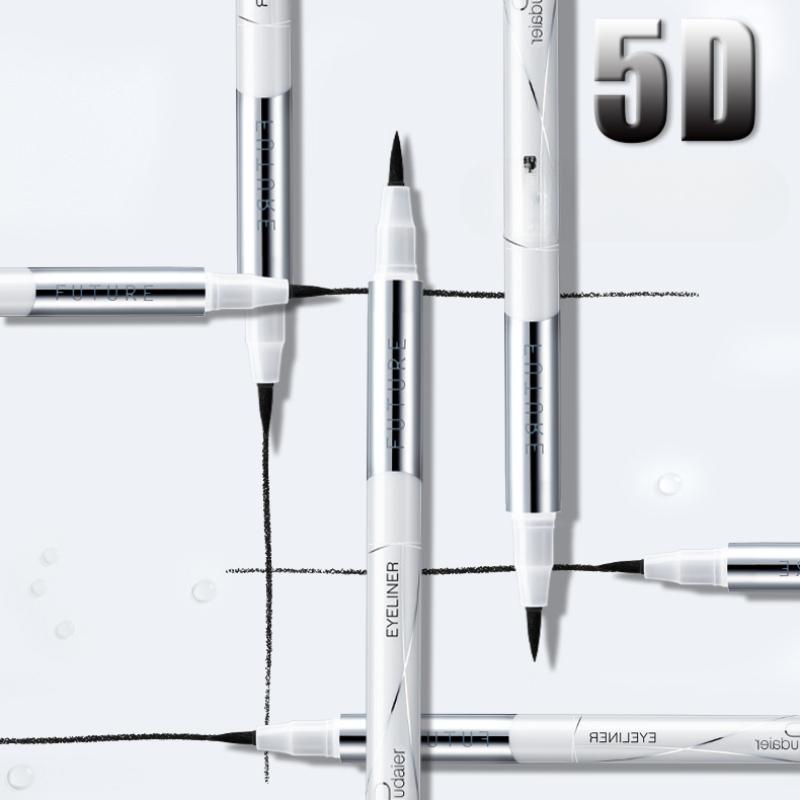 2.5ml Eyeliner Waterproof, Sweat-proof, Smell-free Quick-drying Beginner Soft-head Liquid Eyeliner