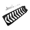 Chin Fairing Spoiler Lower Radiator Black Cover For Harley For Breakout For Fat Bob 18+