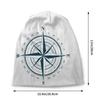 Custom Nautical Compass Bonnet Hats Street Knitting Hat For WoUnisex Unisex Warm Winter Anchor Boat Skullies Beanies Caps