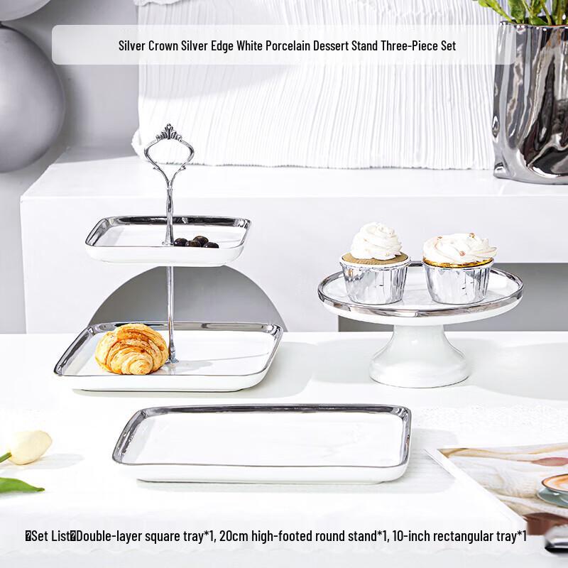 Nordic Ceramic Dessert Display Tray