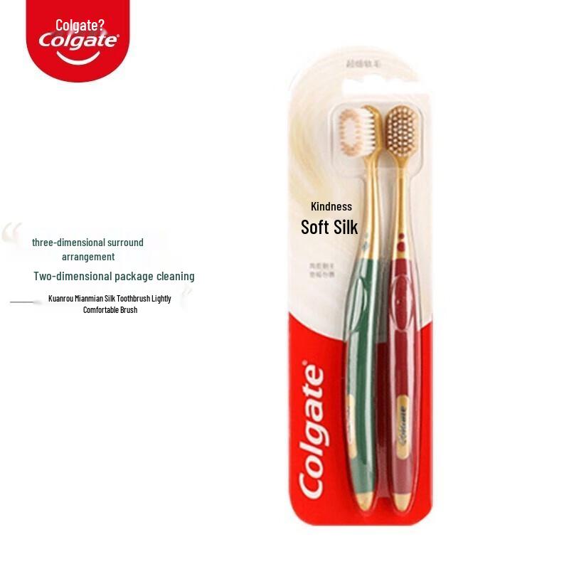 Зубная щетка Colgate с широкой мягкой щетиной