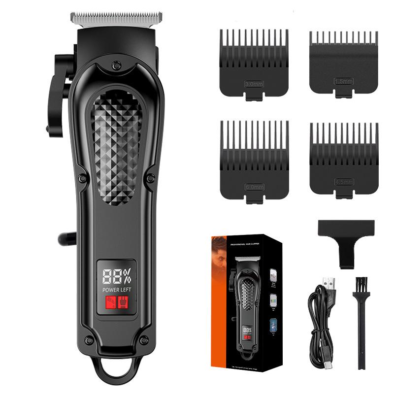 T9 Bald Electric Hair Clipper - Professional Rechargeable Engraving & Oil Head Shaver