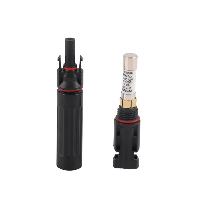 Waterproof Fuses Connector High Current Capacity Not Corrosion Terminals Hassle Easy Assembly for Solar Installations
