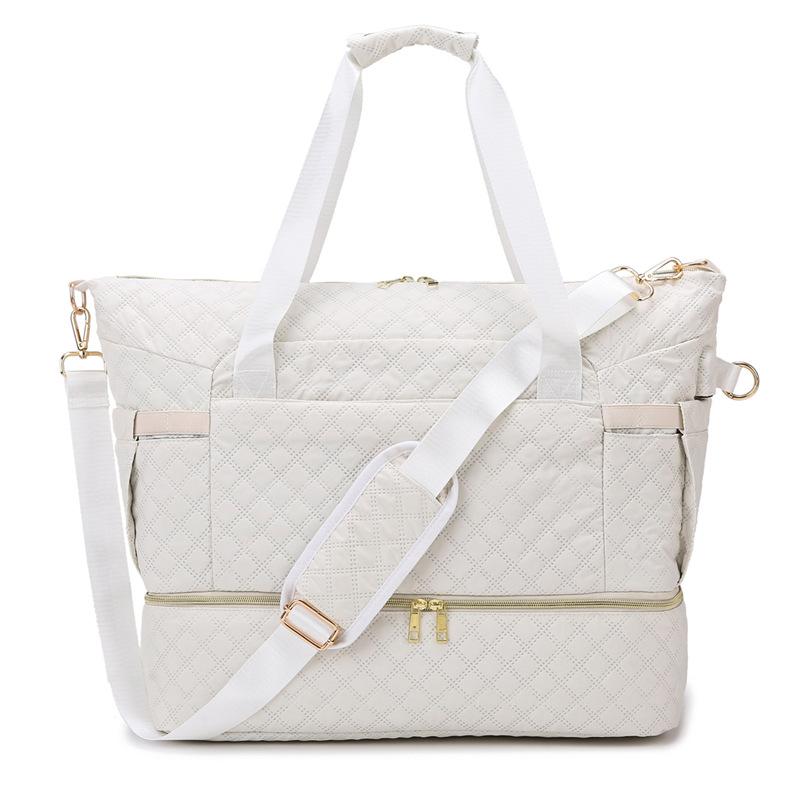 Multifunctional Hand-carrying Bag with Shoe Storage Handbag Dry and Wet Separation Heat-insulating Bag Style Fitness Bag Can Be Used To Cover Pull Rod