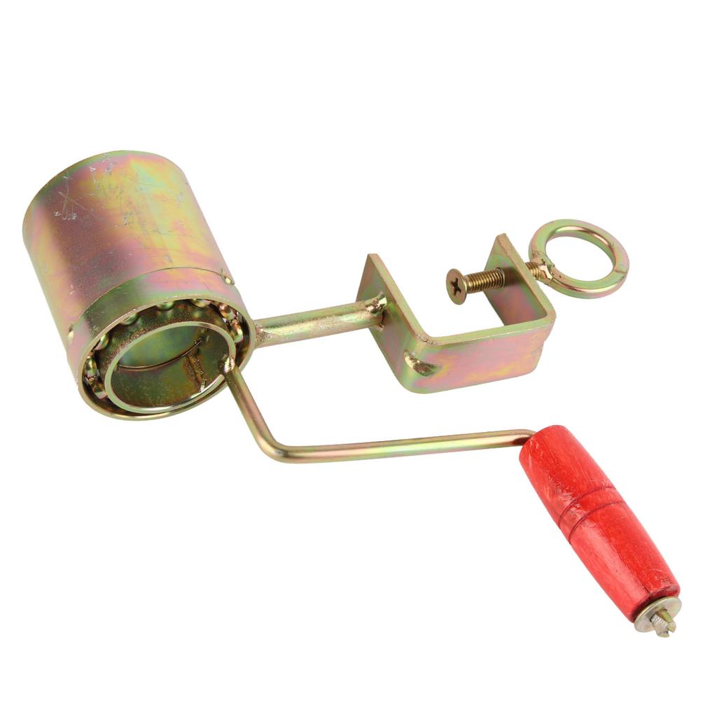 Hand Crank Corn Thresher Efficient Peeling Firm Clamping Comfortable Wood Handle Manual Corn