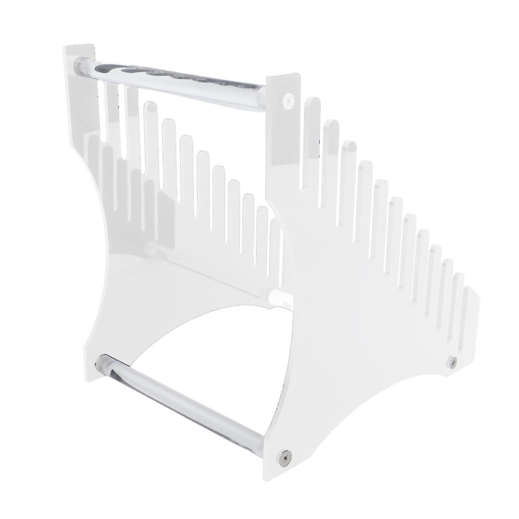 Suport pentru discuri, 12 sloturi, organizator de discuri din vinil acrilic, ușor de asamblat, suport pentru discuri