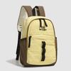 Contrast Color Student Schoolbag Women's Backpack Travel Bag