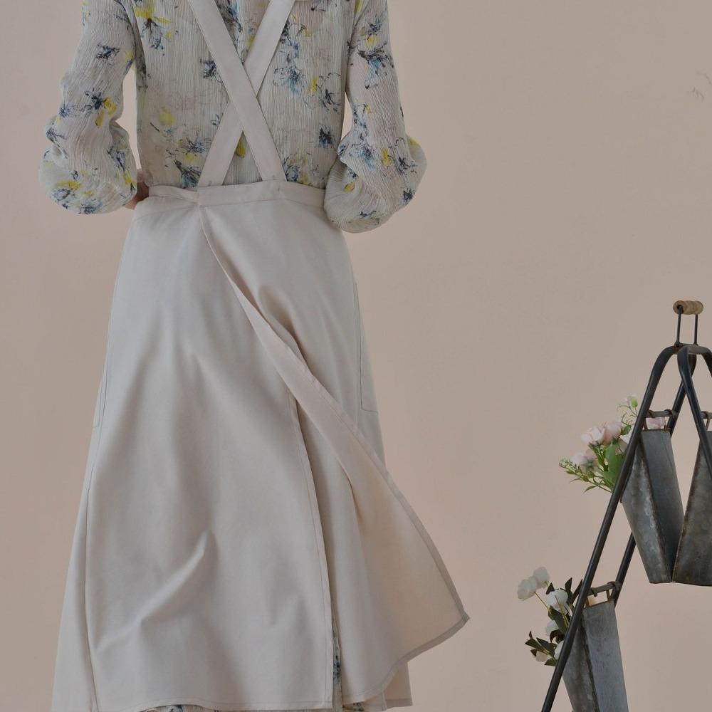Stylish Florist Apron Cotton Cooking Apron Convenient Gardening Apron  Barista