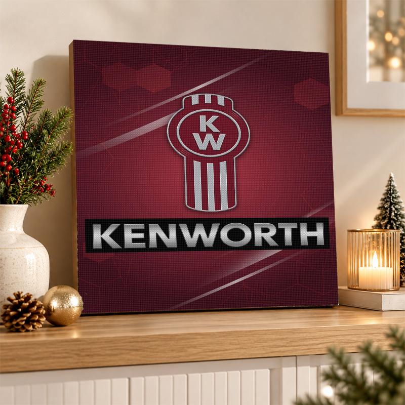Kenworth Diamond Painting Kit 5D Full Drill DIY Diamond Mosaic Wall Art Home Decor