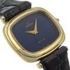 OMEGA De Ville Watches 39.305.087 black blackDial Plated Gold Hand Winding Analog display Women Used