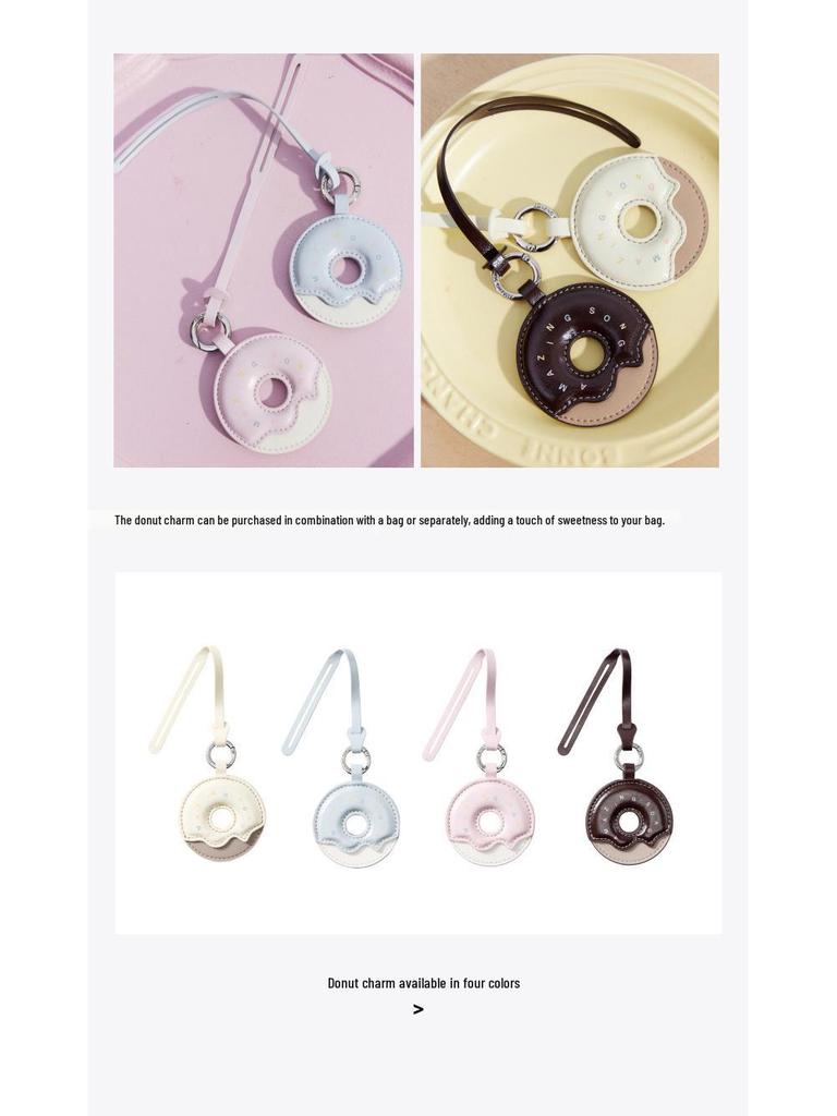 Chen Duling Style: Amazing Song Yisong Donut Hobo Shoulder/Crossbody/Underarm Bag