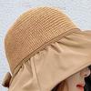 Skin Harmful UV With Anti Ultraviolet Sun Hat With Large Brim On Both Sides In Summer Breathable Sun Hat Bucket Hat