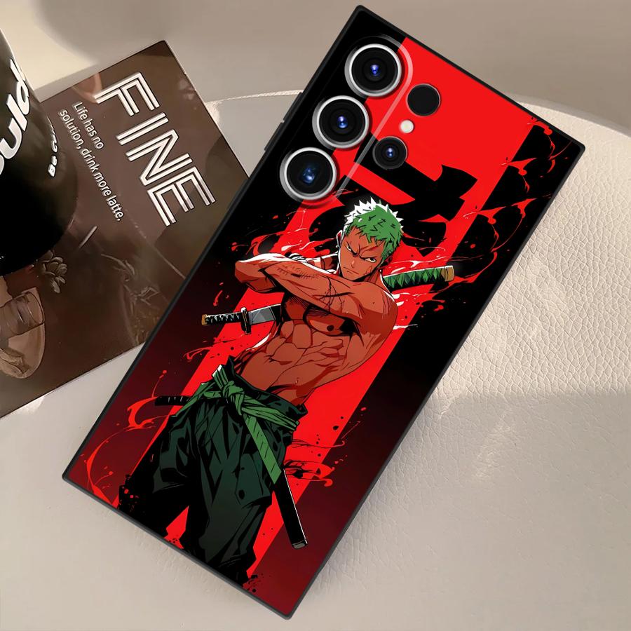 Ones Pieces Luffy Case for Samsung Galaxy S9 S25 Ultra S23 FE S20 S22 S24 Plus S21 Funda Phone Cover