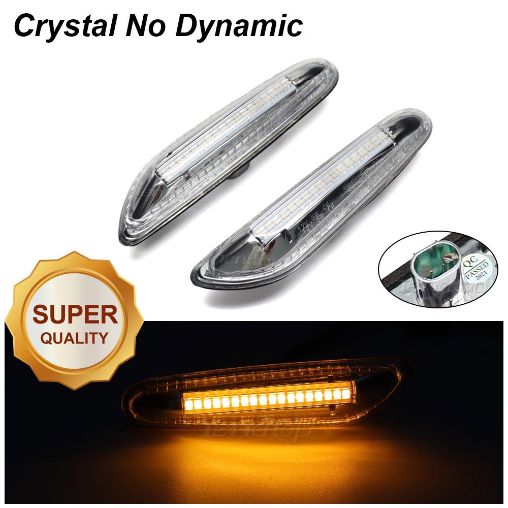 Sequential LED Flashing Dynamic Turn Signal Side Marker Light For BMW E60 E61 E87 E90 E91 E92 E93 E81 E82 E88 E46 X3 E83 X1 E84
