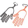 Golf Glove Holder With Key Chain Plastic Glove Rack Dryer Hanger Stretcher With Buckles Gloves Holder Keeper Dryer Shaper Tool
