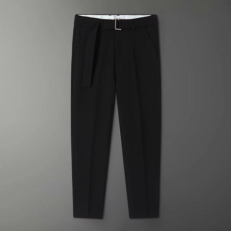 American Long Pants Men's Spring and Summer Nine-point Pants Men's Business Nine-point Pants Casual Dress Slim Straight Pants Men