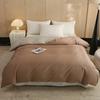 2025 new twill pure cotton quilt cover cotton solid color quilt cover single student dormitory skin-friendly single quilt cover
