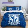 Set Biancheria da Letto con Fantasia Lech Poznań Copripiumino Federa Decorazione per la Casa Regalo (1 * copripiumino + 2 * federa, senza nucleo)
