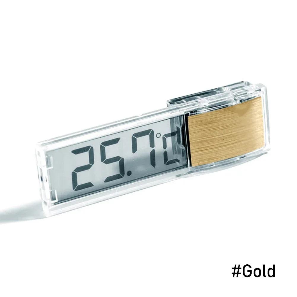 Electronic Fish Tank Temperature Waterproof Aquarium Thermometer 3D Digital LCD Fish Turtle Temp Aquarium Control Accessories