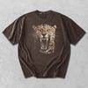 Vintage Jaguar Graphic Tee, Roaring Leopard Wildlife Apparel, Comfort Colors Shirt